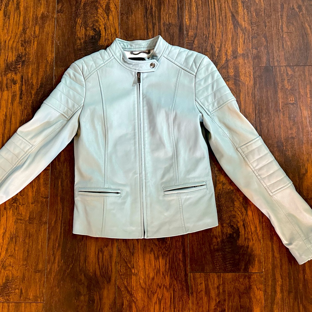 Banana Republic real leather jacket💠
